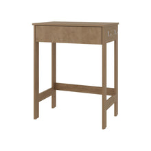 Escritorio Hills, Fresno Europeo, con un cajón y facil armado ZF