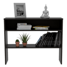 Mesa Auxiliar Ascher, Wengue, con Dos Entrepaños