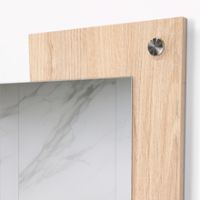 Espejo Rectangular Paduk, Color Madera Clara