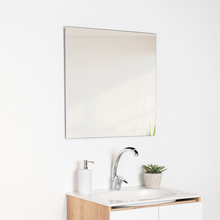 Espejo Cuadrado Roma, Gris, DIseño Moderno