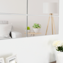 Espejo Rectangular Siena, Gris, Incluye 6 Piezas