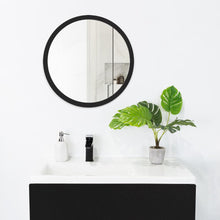 Espejo Circular Eli 60, Negro