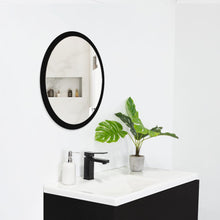 Espejo Circular Eli 60, Negro