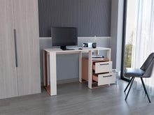 Escritorio Acrep, Arupo y Capri, con dos cajones para ubicar objetos