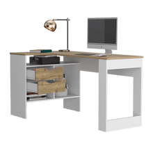 Combo para Sala, Noah, Incluye Biblioteca, Escritorio y Mesa para TV