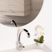 Espejo Circular Dakota, Gris, Diseño Moderno