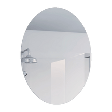 Espejo Ovalado Napoli, Gris, con Luz Led