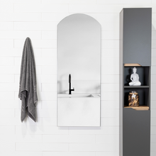 Espejo Rectangular Oporto, Gris, Diseño Moderno