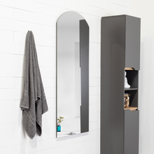 Espejo Rectangular Oporto, Gris, Diseño Moderno