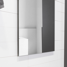 Espejo Rectangular Oporto, Gris, Diseño Moderno