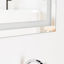 Espejo Rectangular Torino, Girs,  con Diseño en Sandblasting