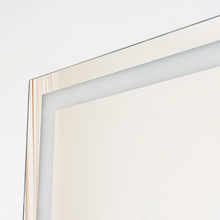 Espejo Rectangular Torino, Girs,  con Diseño en Sandblasting