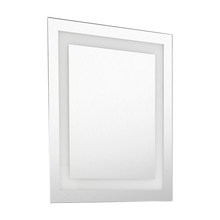 Espejo Rectangular Torino, Girs,  con Diseño en Sandblasting