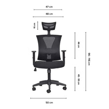 Silla de Oficina Presidente Niza, Negro