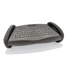 Descansapies Ergonómico 2 Alturas de Plástico, Negro