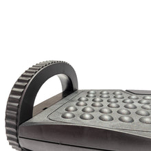 Descansapies Ergonómico 2 Alturas de Plástico, Negro