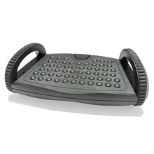 Descansapies Ergonómico 2 Alturas de Plástico, Negro