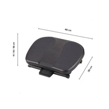 Descansapies 3 Alturas Huellas, Negro