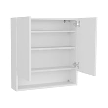Gabinete de Baño Colet, Kronos Blanco, con espacio para colocar objetos ZF