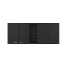 Gabinete Superior Estrella, Wengue, con cuatro puertas batientes