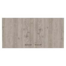 Gabinete Superior, Cantabria, Blanco y Humo, con Dos Puertas Batientes ZF