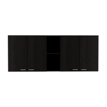 Gabinete Superior Estrella, Wengue, con cuatro puertas batientes ZF