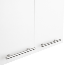 Gabinete Superior Frello 120, Blanco Nevado, con Cuatro Puertas Batientes  ZF