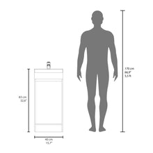 Mueble para Lavamanos Oporto, Kronos Azul, con Una Puerta Abatible