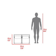 Mesa de Centro Lucien, Nogal Europeo, con espacio para colocar objetos decorativos ZF