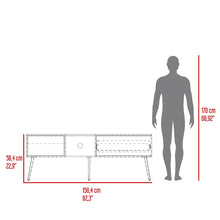 Mesa Para Tv Toronto, Milan y Plata Oscuro, Para Televisor Hasta 70 Pulgadas