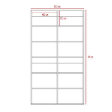 Biblioteca Taira, Nogal, con Amplio Espacio de Almacenamiento