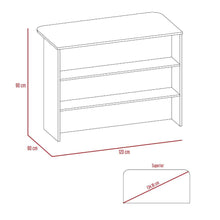 Barra de Cocina Diamante, Blanco Duqueza y Beige, Con Amplia Superficie ZF