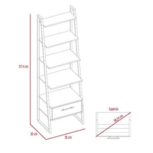 Biblioteca Korina, Café Claro, con espacio para elementos decorativos