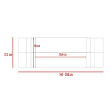 Cabecero Nayea, Wengue y Fresno, Graduable para Diferentes Camas