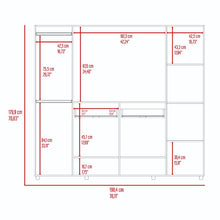 Closet Jakob, Wengue, Para TV de 46"