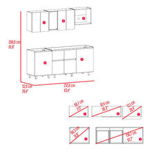 Cocina Integral Amantia, Fresno Europeo y Plata Oscuro, No Incluye Meson