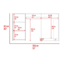 Escritorio En L Dafne, Fresno Europeo y Azul Kronos , con Dos Entrepaños y Base con Rodachinas Para Fácil Desplazamiento