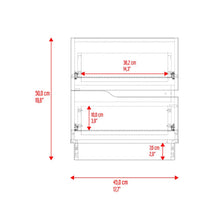 Mesa de Noche Bonnie, Fresno Europeo y Blancco Duqueza