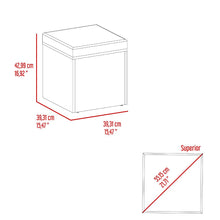 Mesa de Centro Lucien, Nogal Europeo, con espacio para colocar objetos decorativos ZF