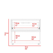 Mesa de Noche Sevin, Fresno Europeo, con espacio para colocar objetos y con deslizadores plásticos