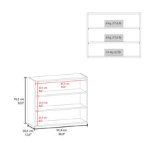 Gabinete Superior Kane, Wengue, con tres entrepaños