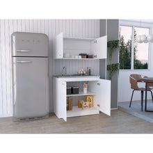 Cocina Integral Cantabria, Blanco Duqueza, Incluye Mesón Izquierdo ZF