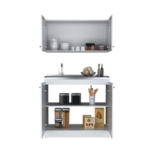 Cocina Integral Cantabria, Blanco Duqueza, Incluye Mesón Izquierdo ZF