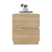 Mesa de Noche Bonnie, Fresno Europeo y Blancco Duqueza