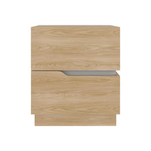 Mesa de Noche Bonnie, Fresno Europeo y Blancco Duqueza