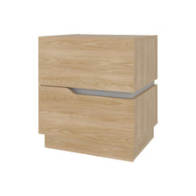 Mesa de Noche Bonnie, Fresno Europeo y Blancco Duqueza