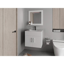 Mueble Para Lavamanos Blake, Blanco Duqueza, Incluye Lavamanos Praia 60 y Espejo ZF