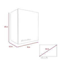 Alacena Delhi, Blanco, con Dos Entrepaños