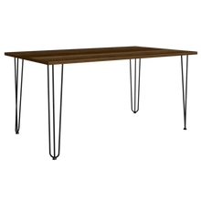 Combo Comedor Vimeno, Cobre, Café Claro y Chocolate, Incluye Comedor y 6 Sillas