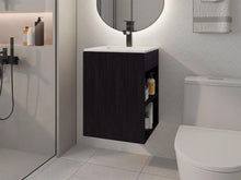 Mueble Para Lavamanos Colton, Wengue, incluye Lavamanos Praia 45 ZF